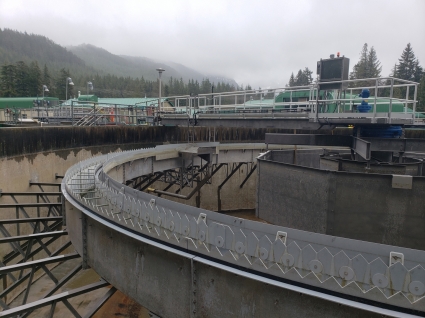 Whistler BC, Canada - FRP Launders, Dual Weirs, Scum Baffles and Stainless Steel Supports
