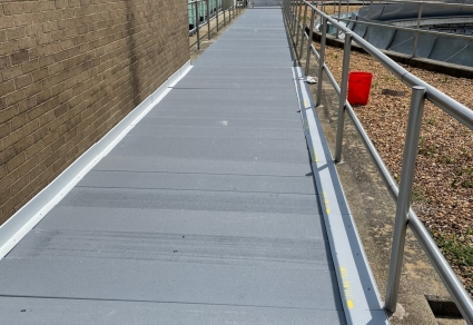 Parsippany NJ, USA - FRP Walkable Channel Covers